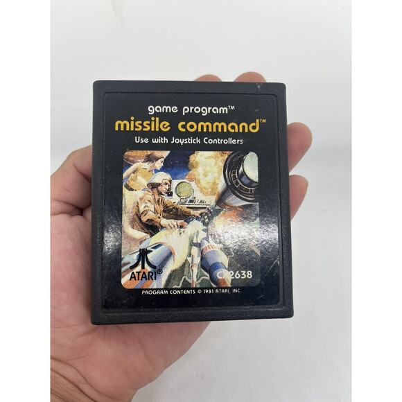 Missile Command Atari 2600 Game cartridge tested working - Picture 1 of 7